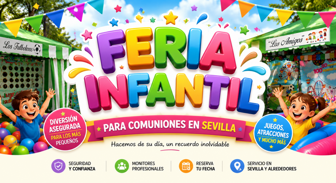Feria infantil comuniones Feria infantil comuniones Sevilla
